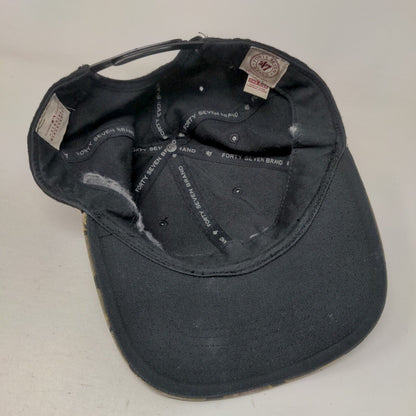 Tampa Bay Rays Snapback Hat Floral Pattern Black OS Embroidered '47 Brand MLB