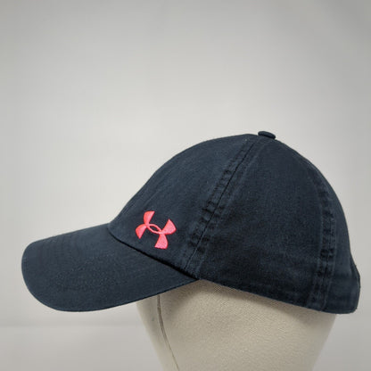 Under Armour Women's Slideback Hat Blue One Size Adjustable Embroidered Logo