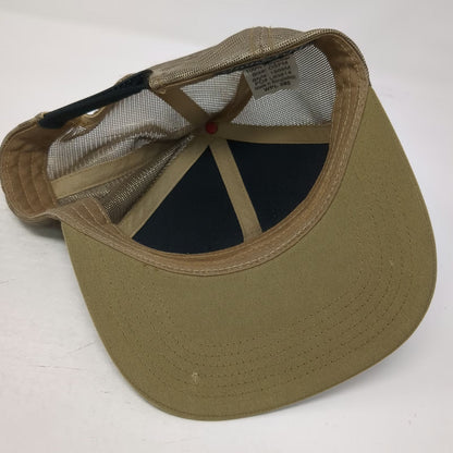 Imperial Baseball Cap Brown One Size Lake of Isles Mesh Back Strapback Hat
