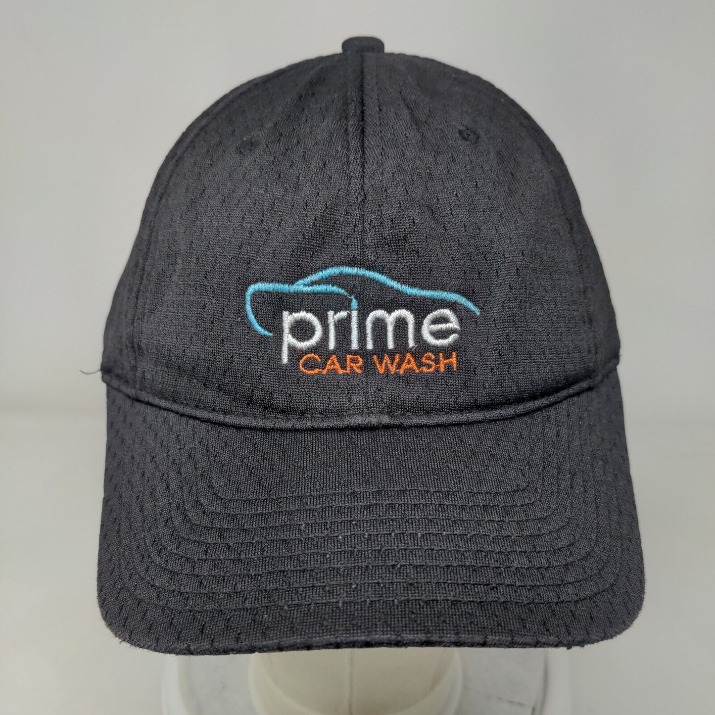 Prime Car Wash Strapback Hat Black OSFA Embroidered Port Authority