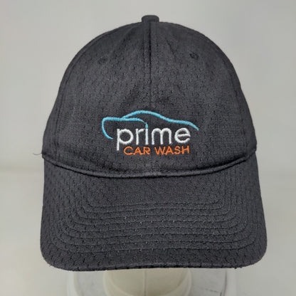Prime Car Wash Strapback Hat Black OSFA Embroidered Port Authority