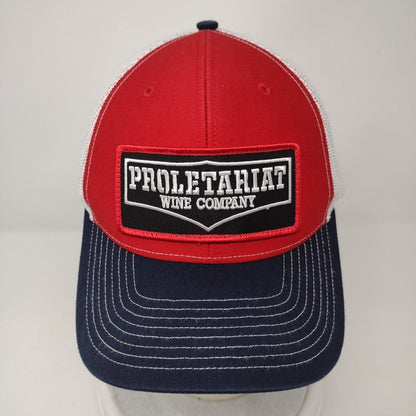 Proletariat Wine Company Snapback Trucker Hat Multi OSFA Mesh Back