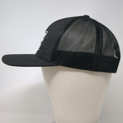Pacific Headwear Trucker Hat Black One Size Alpine Performance Snapback Mesh