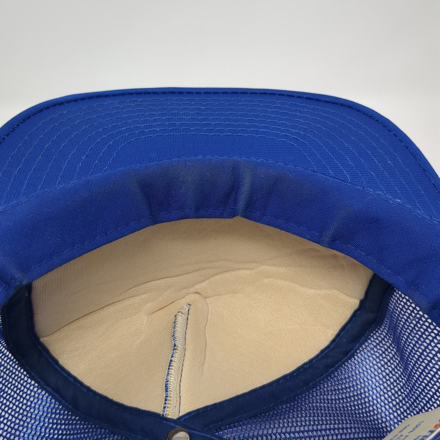 Hetherington Electric Snapback Trucker Hat Blue One Size Mesh Back