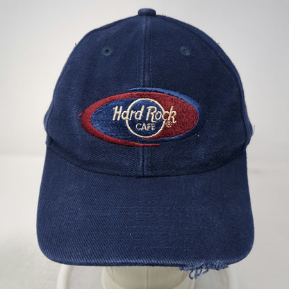 Hard Rock Cafe Phoenix Blue Baseball Cap One Size Slideback Embroidered Logo Hat