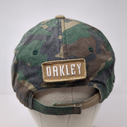 MC Strapback Hat Camo One Size Adjustable Oakley The Classics Yupoong