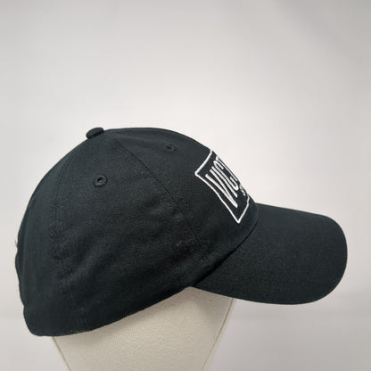 Victoria Sport Slideback Hat Black OS Adjustable Embroidered 6 Panel Cotton