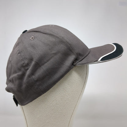 Subaru Strapback Hat Gray OSFA Adjustable Embroidered 6 Panel Nissun