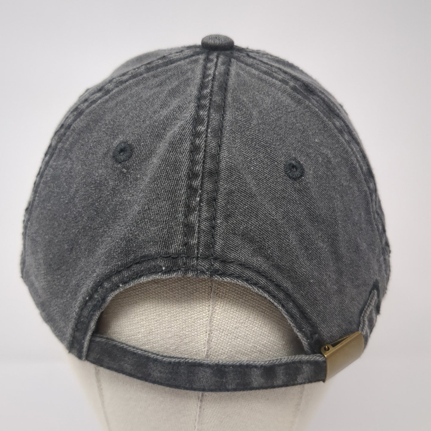 Cactus Slideback Hat Gray One Size Solid Adjustable Embroidered Otto