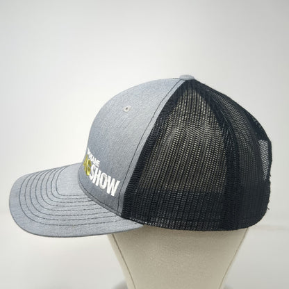 Richardson Trucker Hat Gray One Size Mesh Back Spokane Ag Show Agriculture