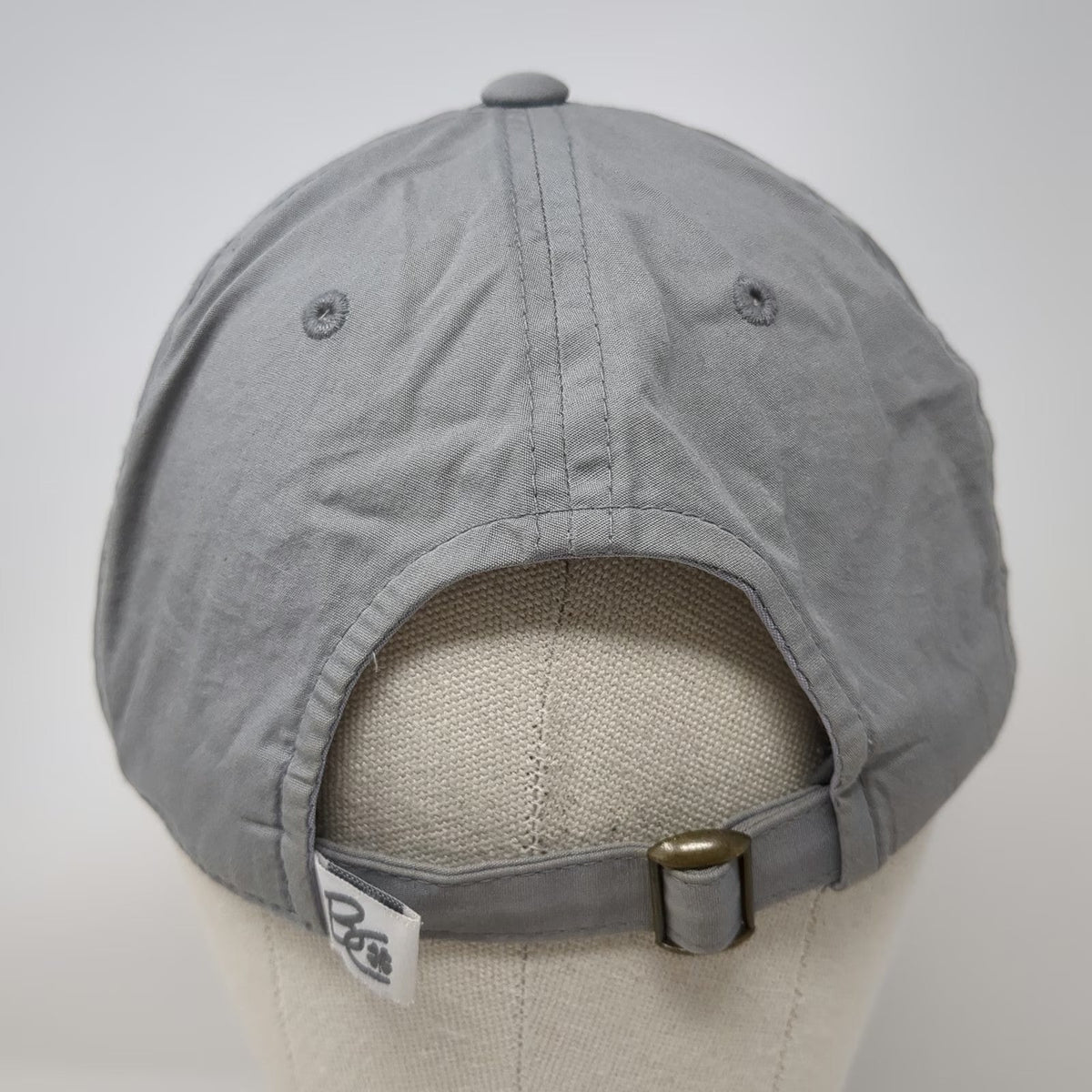 Black Clover Baseball Cap Gray One Size Live Lucky Patch Cotton Hat Slideback