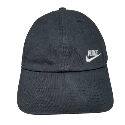 Nike Slideback Hat Black OSFM Adjustable Embroidered Swoosh Heritage86