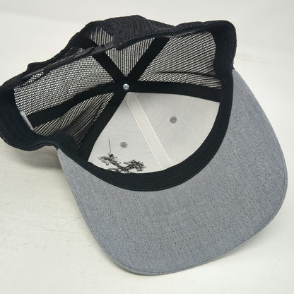 Richardson Trucker Hat Gray One Size L&O Automotive Piston Mesh Snapback Repair
