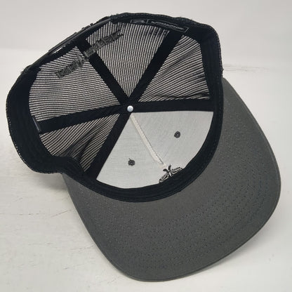 Richardson Trucker Hat Gray One Size Kryptek Spartan Helmet Mesh Snapback