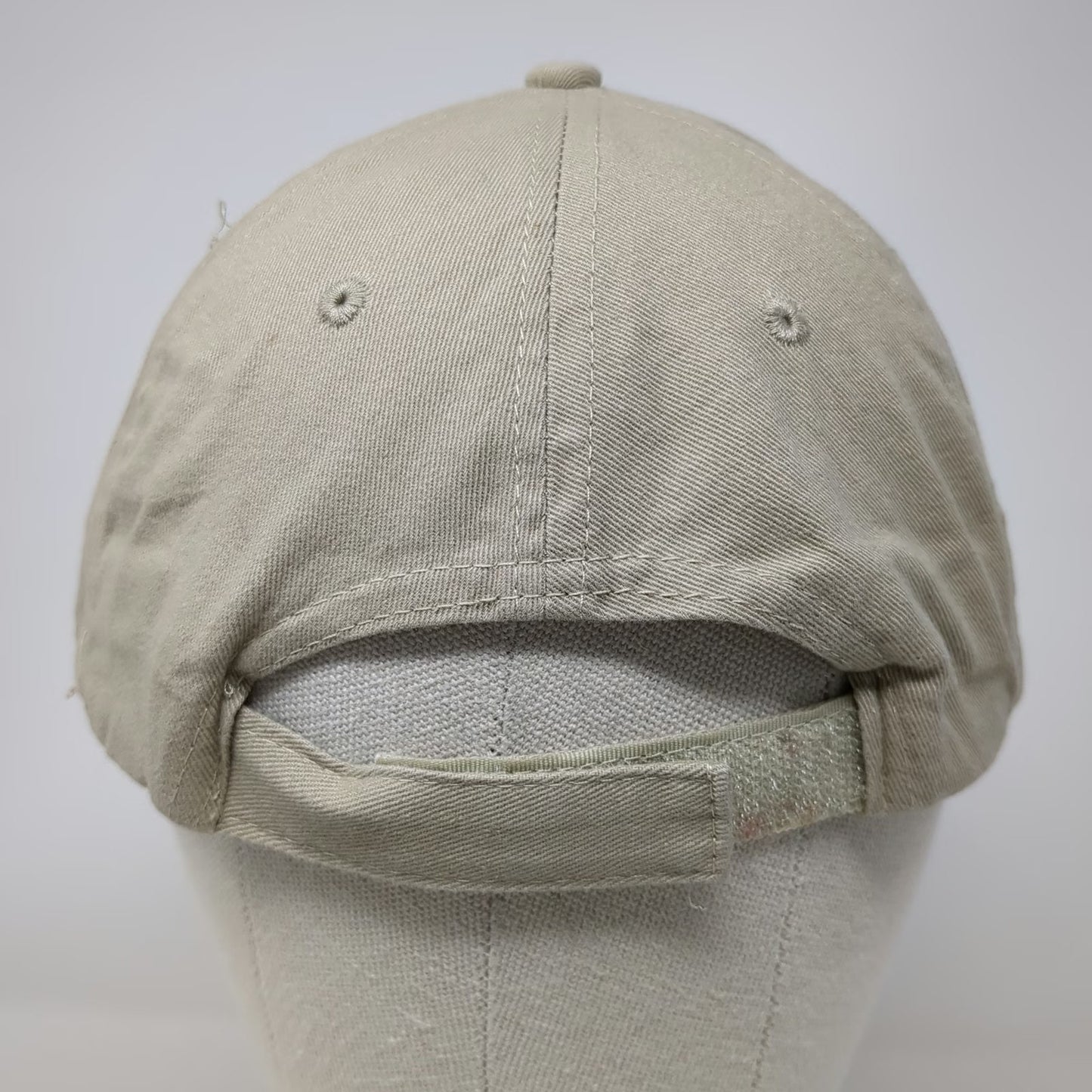 Nissun Baseball Cap Beige One Size 1-888-Dig-Safe Shovel Graphic Strapback Hat
