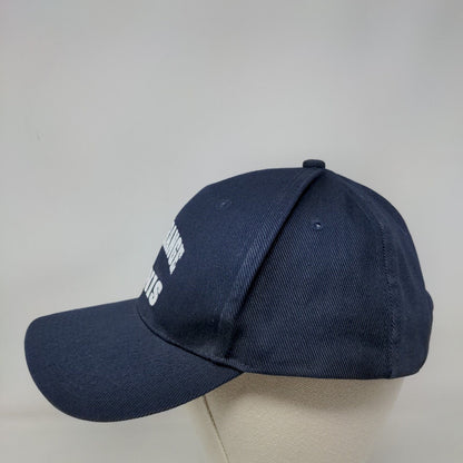 West Orange Tennis Strapback Hat Blue OSFA Adjustable 6 Panel VKM