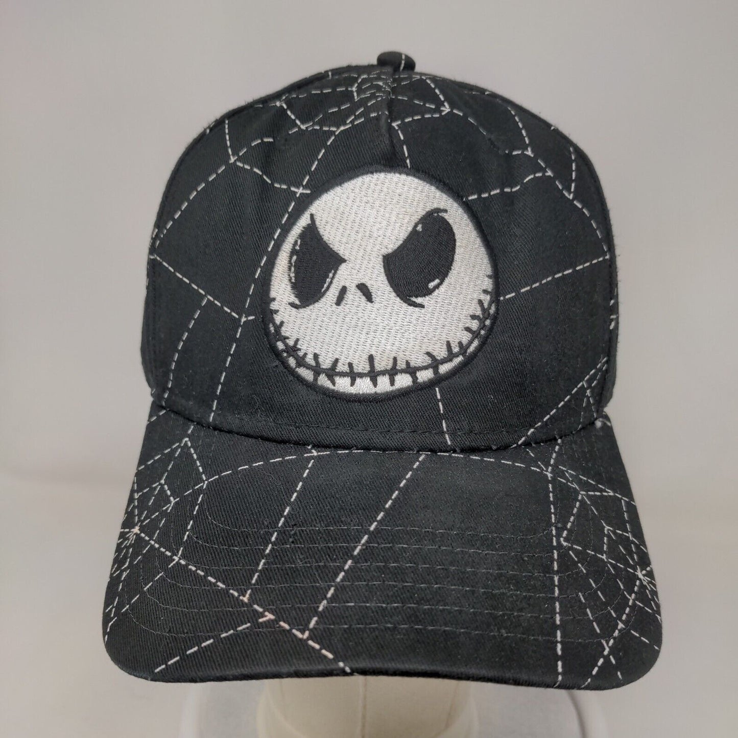 The Nightmare Before Christmas Jack Skellington Snapback Hat Black OSFM