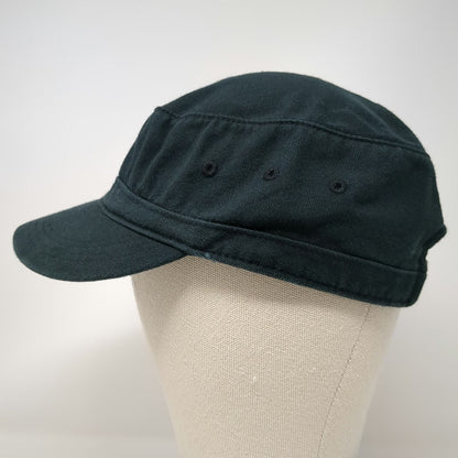 District Army Cap Black One Size Rockies Red Script Distressed Strapback Hat