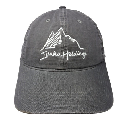 Idaho Holdings Strapback Hat Gray One Size Solid Adjustable Carhartt