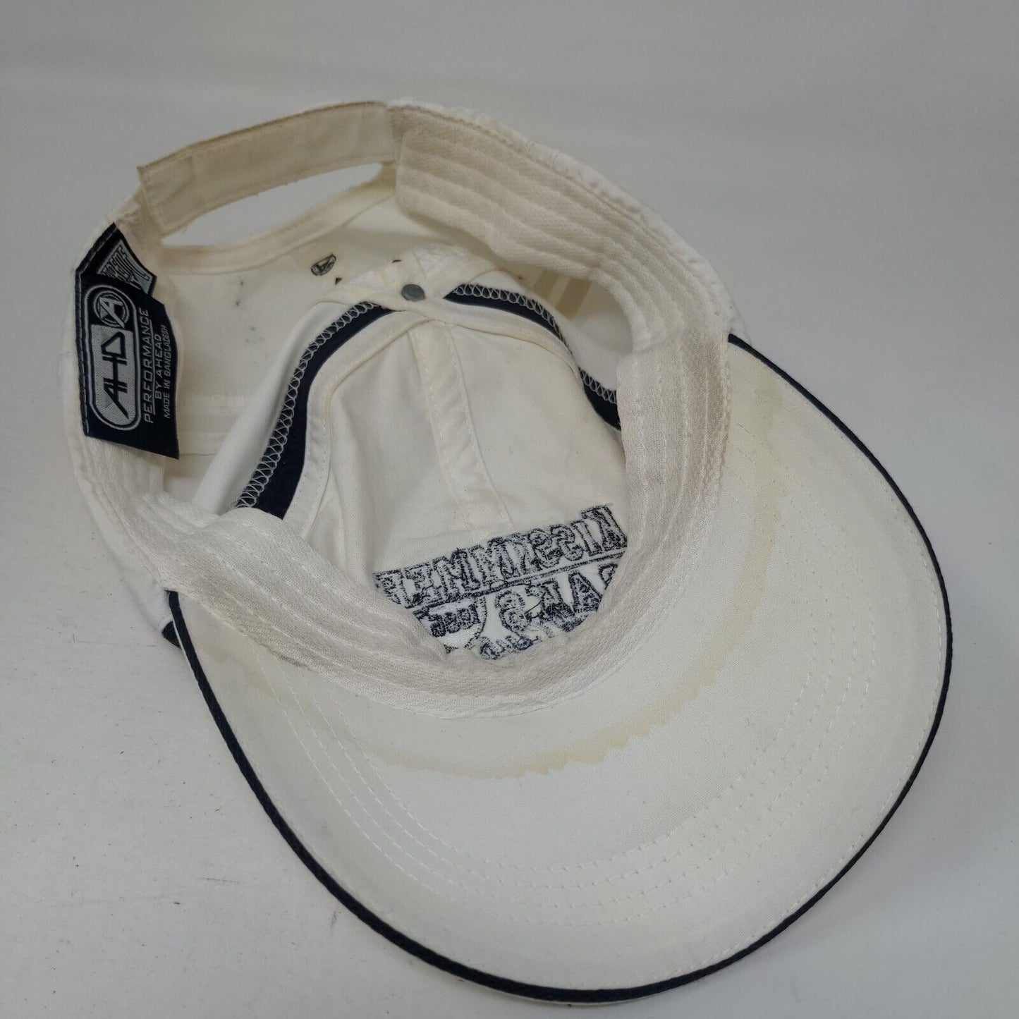 Kissimmee Oaks Golf Club Strapback Hat White OS Extreme Fit Ahead Performance