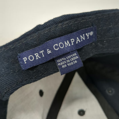 Port & Company Baseball Cap Blue One Size High Mark Excavation Mountain Hat
