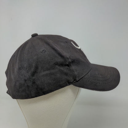 Creative Products Men's Strapback Hat Black Size OSFA Embroidered Kangaroo Logo