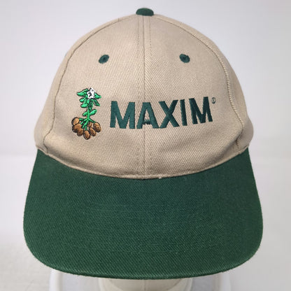 KC Snapback Beige Green One Size Novartis Maxim Potato Farm Agriculture Hat