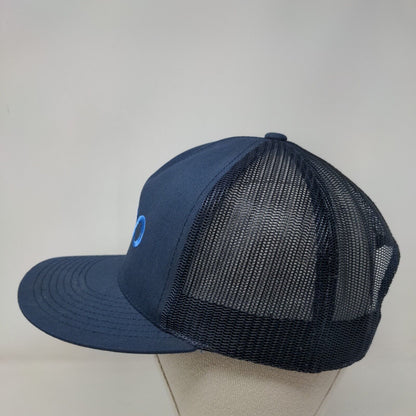 Tamco Snapback Trucker Hat Blue OS Adjustable Embroidered Mesh Back Yupoong
