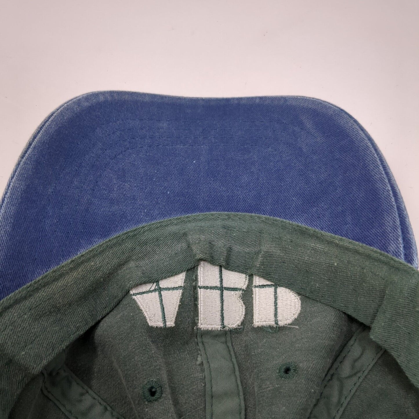 ABB Slideback Hat Multi One Size Embroidered Colorblock Otto 6 Panel