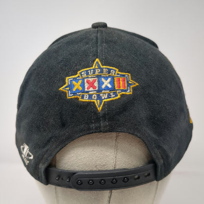 Denver Broncos NFL Logo Athletic Snapback Black Super Bowl XXXII Champs Vintage