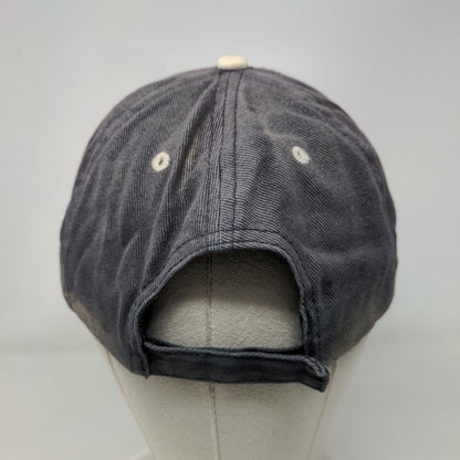 7 Rivers Livestock Commission Strapback Hat Blue OSFM Embroidered Otto