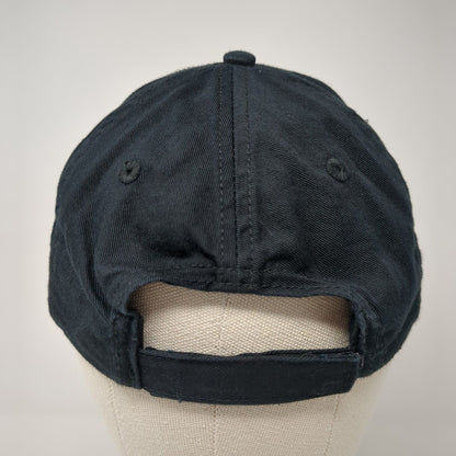 Chipotle Strapback Hat Black One Size Adjustable Loomstate 6 Panel