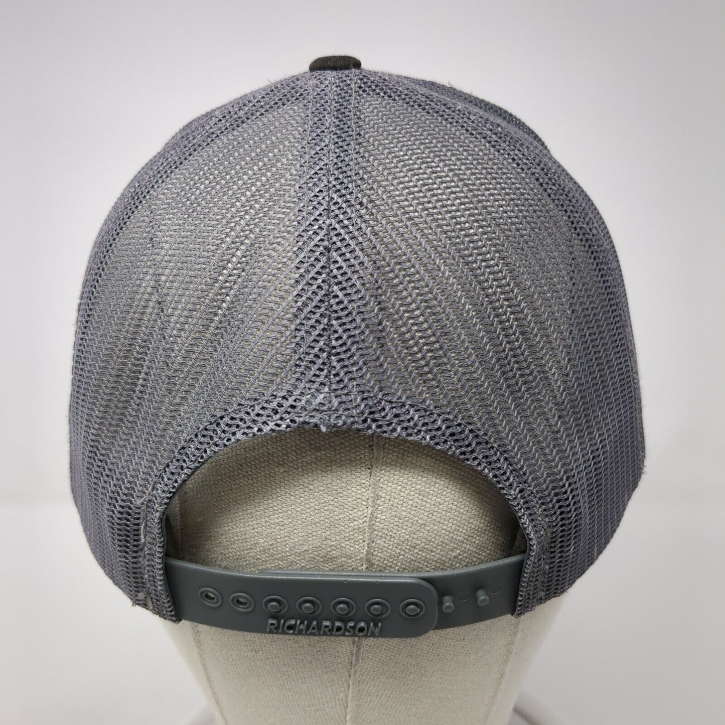 West Coast Boat Center Snapback Trucker Hat Black One Size Mesh Back