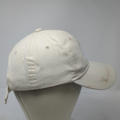 Marcus Adler Baseball Cap Beige One Size BOSS Embroidery Slideback Cotton Hat