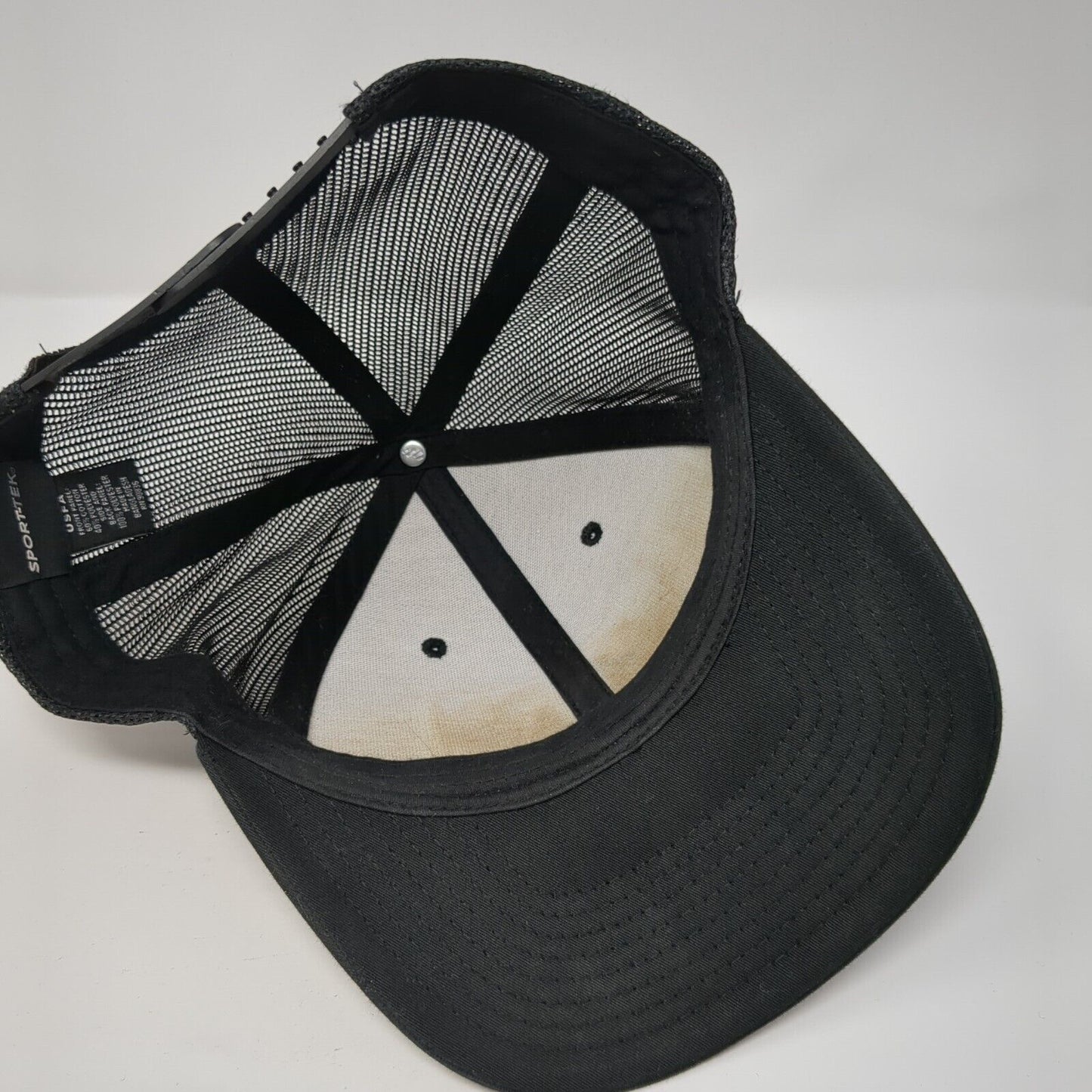 Bartlett Roofing Hat Trick Squad Snapback Trucker Hat Black One Size