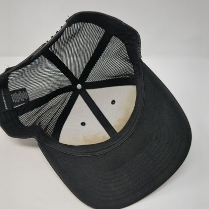 Bartlett Roofing Hat Trick Squad Snapback Trucker Hat Black One Size