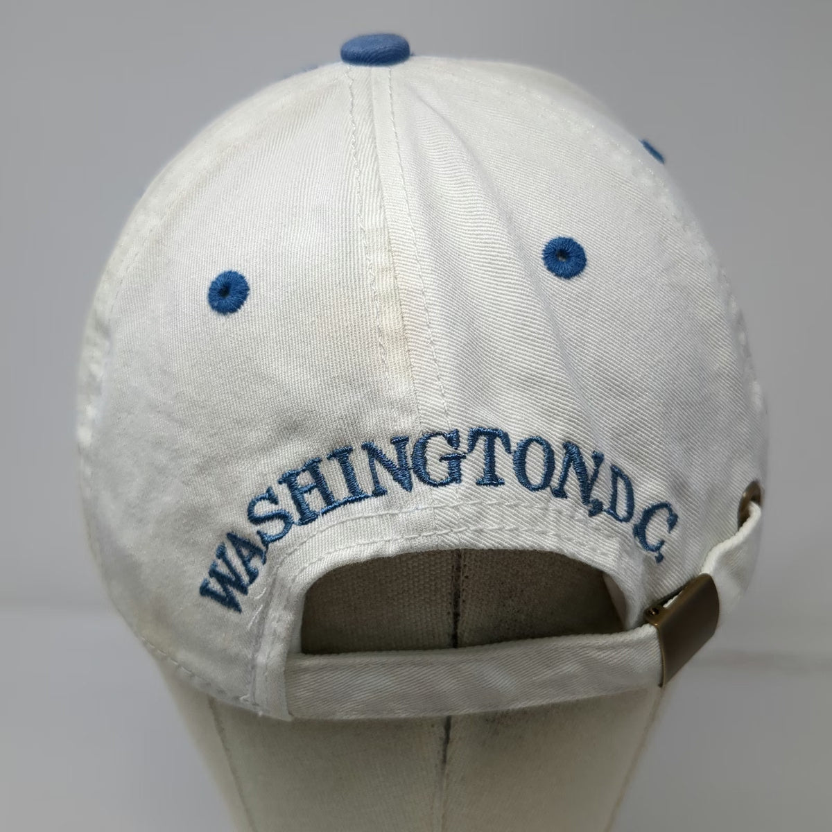 DC One Wholesale Baseball Cap Blue White One Size Washington DC USA Flag Hat