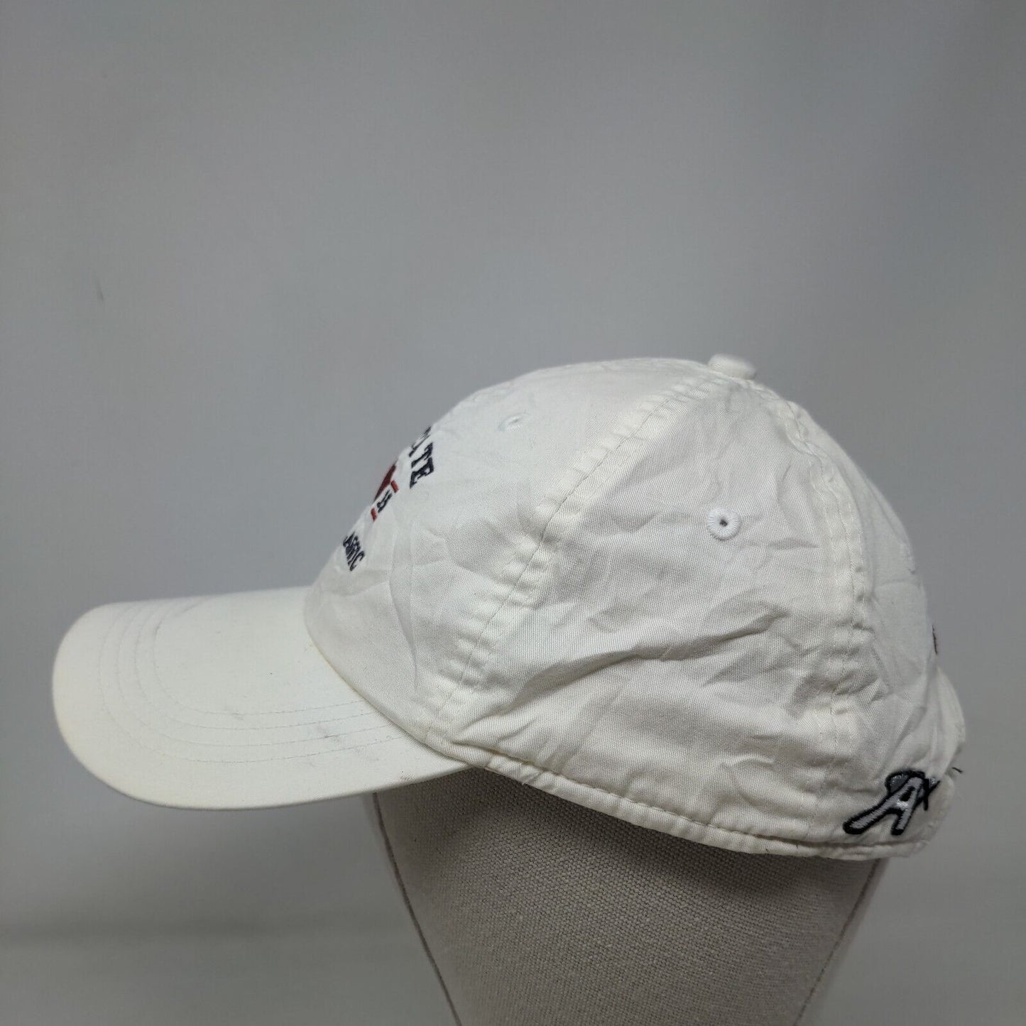 Upstate 2015 Junior Classic Strapback Hat White Extreme Fit Ahead Lightweight