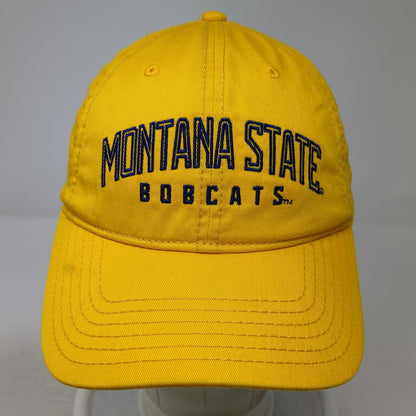 Under Armour Montana State Bobcats NCAA Hat Yellow Blue One Size Slideback Cap