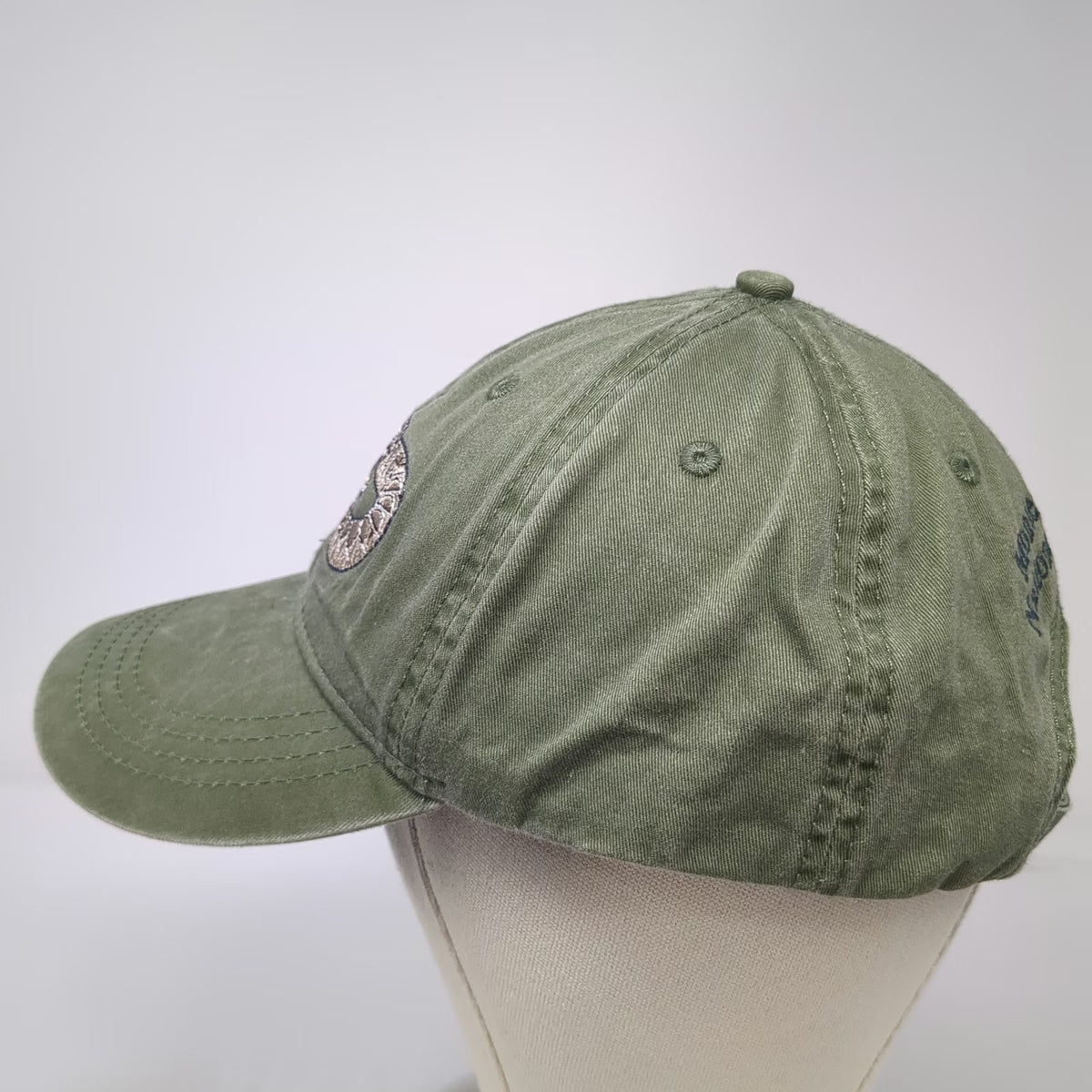 ECO Green One Size Baseball Cap Rattlesnake Montezuma Castle Nat Monument Hat