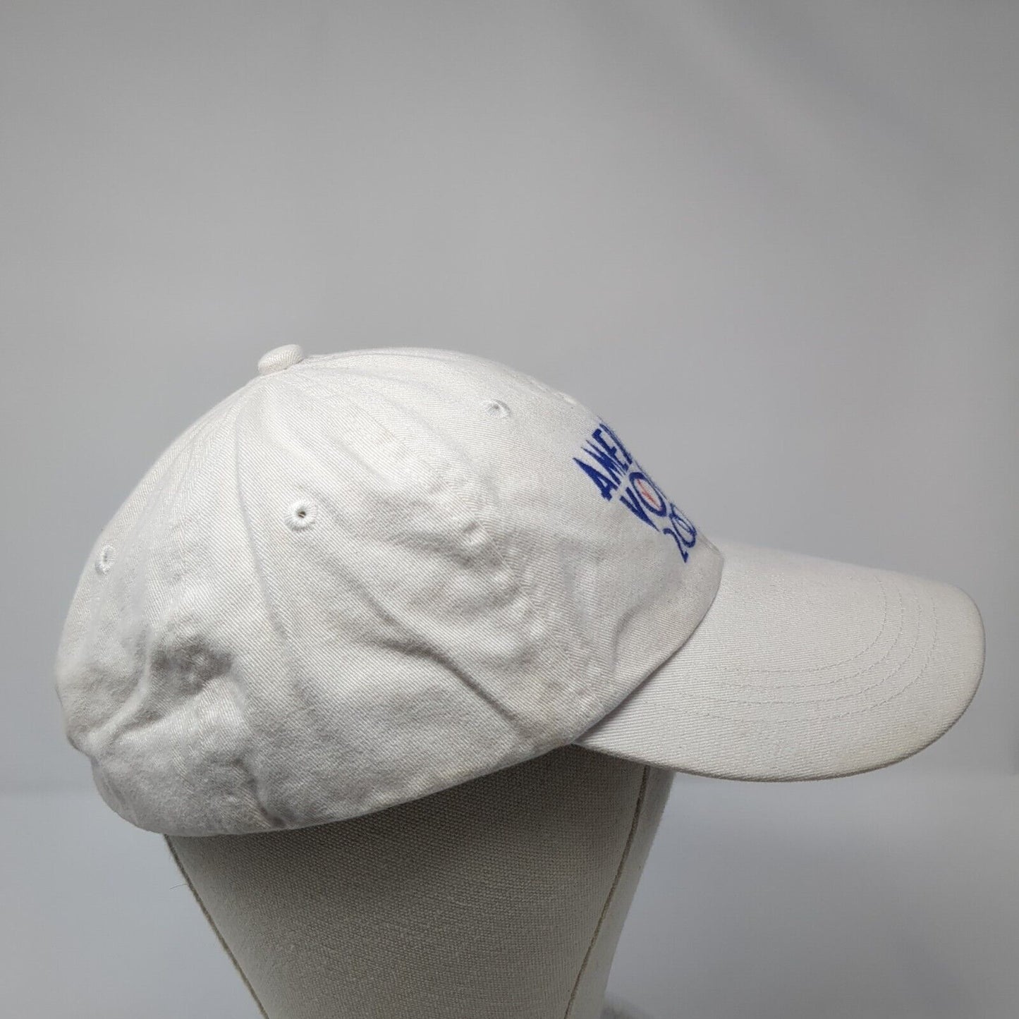 America Votes 2004 Slideback Hat White One Size Adjustable 6 Panel Unite