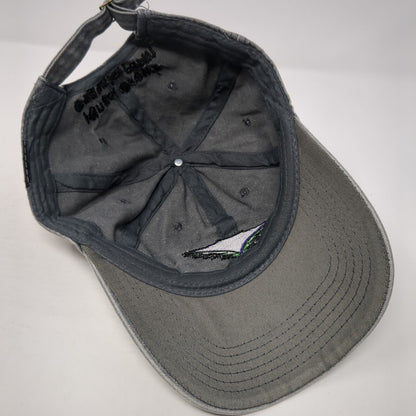 Kings Crown Organic Farm Slideback Hat Gray One Size Adjustable 6 Panel