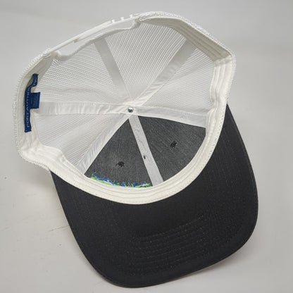 Allay Flooring Company Snapback Trucker Hat Gray OSFA Mesh Back