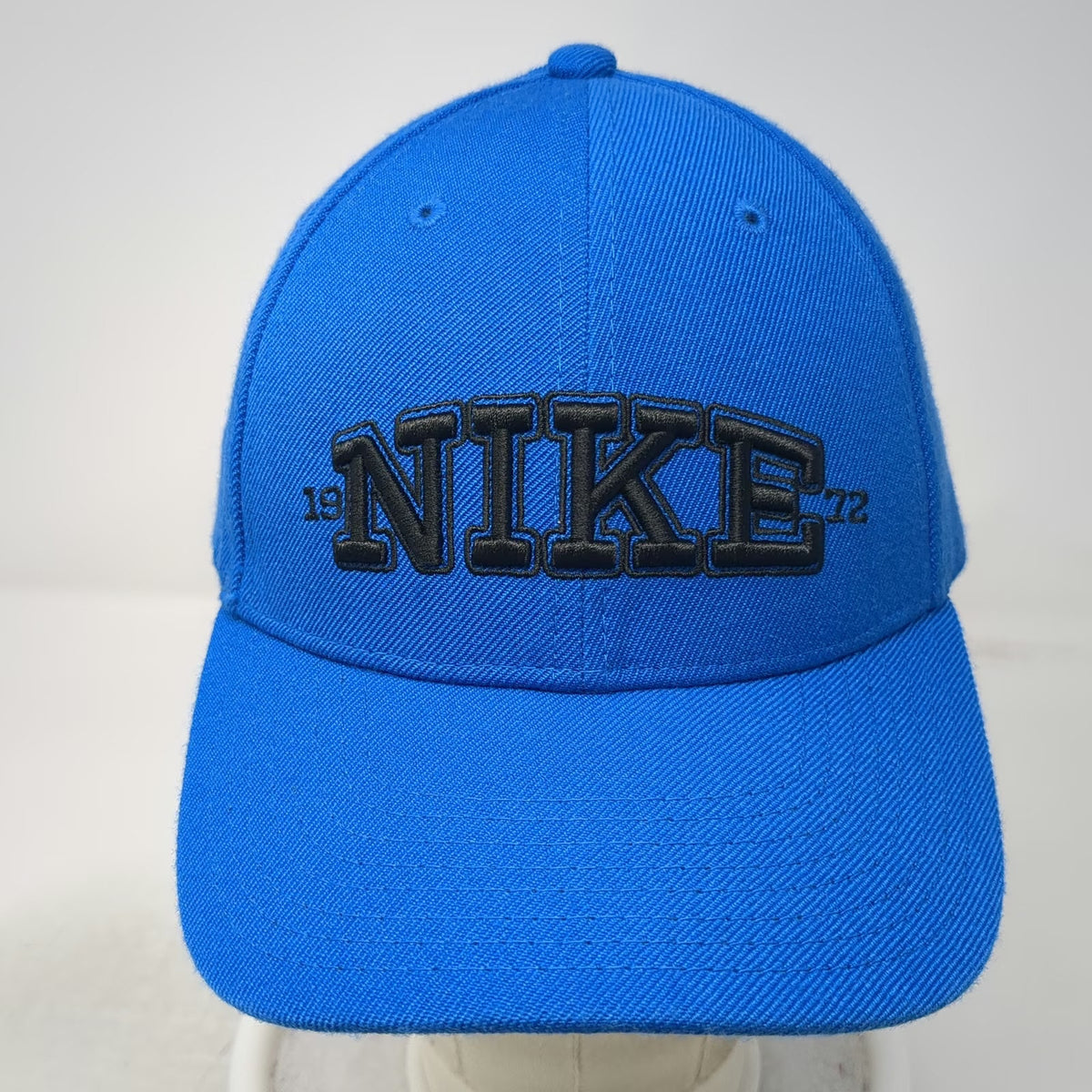Nike Baseball Cap Blue One Size Adjustable Strapback Legacy91 1972 Graphic Hat
