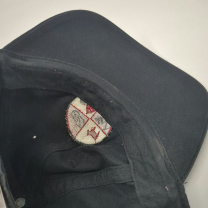 Richardson Baseball Cap Black One Size Jones Family Farm Patch Strapback Hat