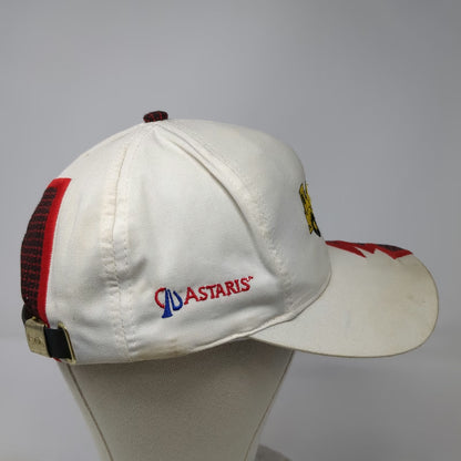 Kati Baseball Cap White Red Black Slag Ladling Astaris 1998-2000 Shark Tooth Hat