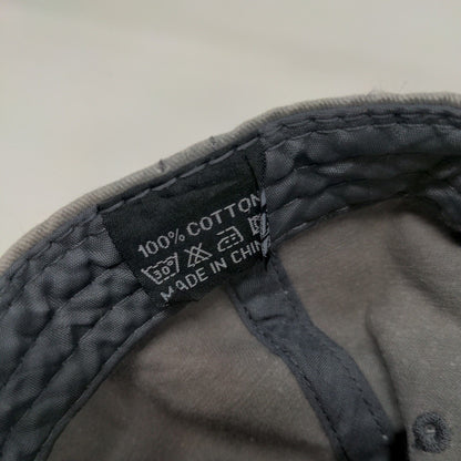 Unbranded Slideback Hat Blue One Size Adjustable Vented Holes Ponyback Blank