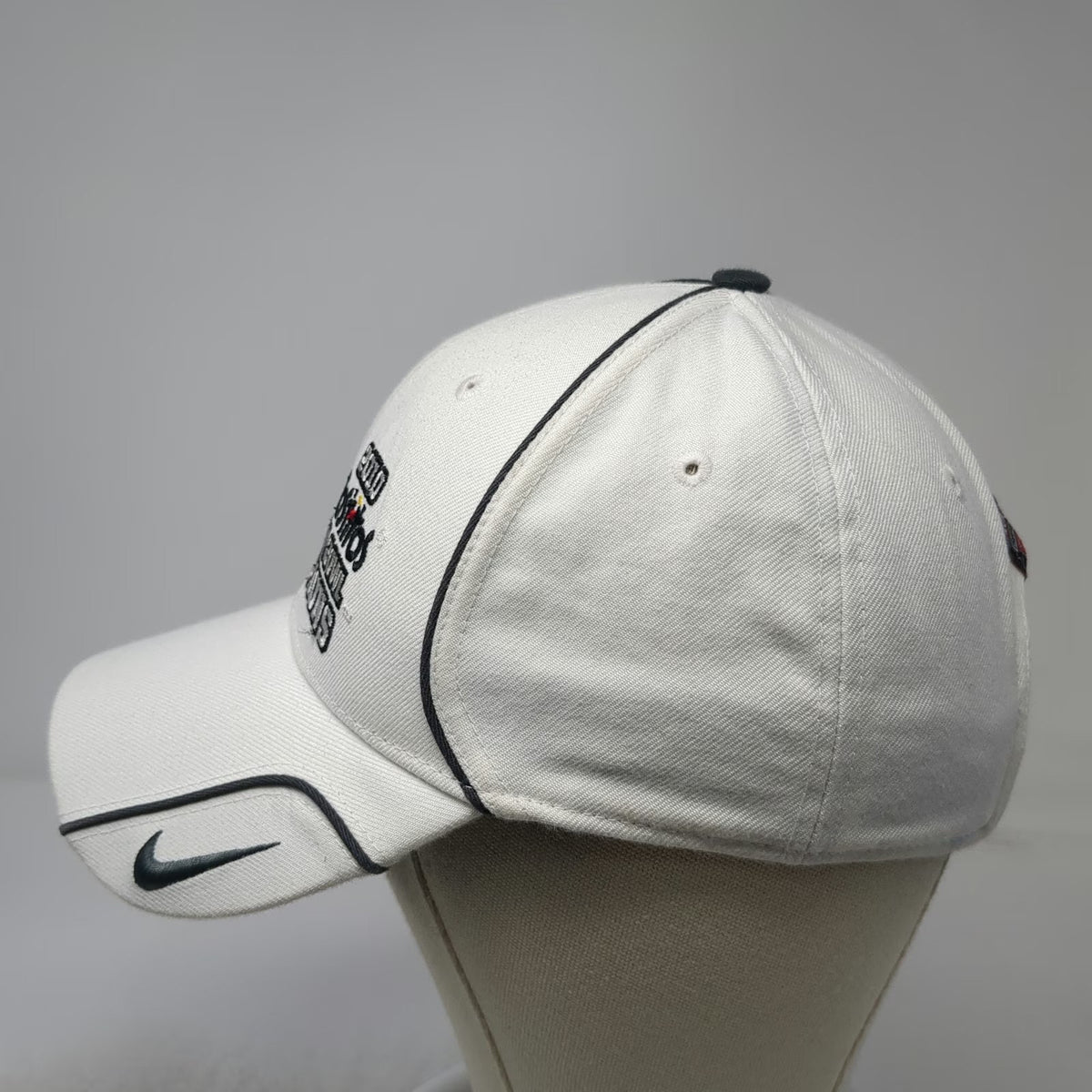 Nike Boise State Broncos NCAA Cap White OSFM 2010 Fiesta Bowl Champions Official