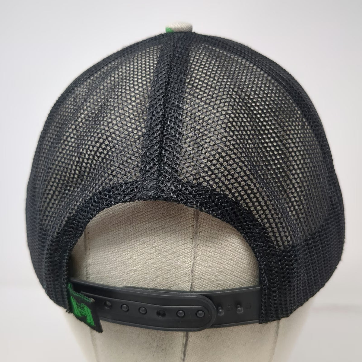 KG Specialties Green Camo Trucker Hat One Size Mesh Snapback Grenade Logo Black