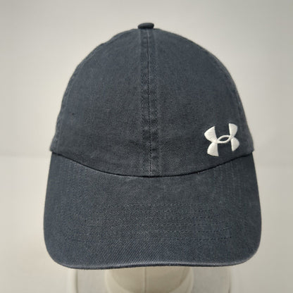 Under Armour Women's Slideback Hat Gray One Size Adjustable Embroidered